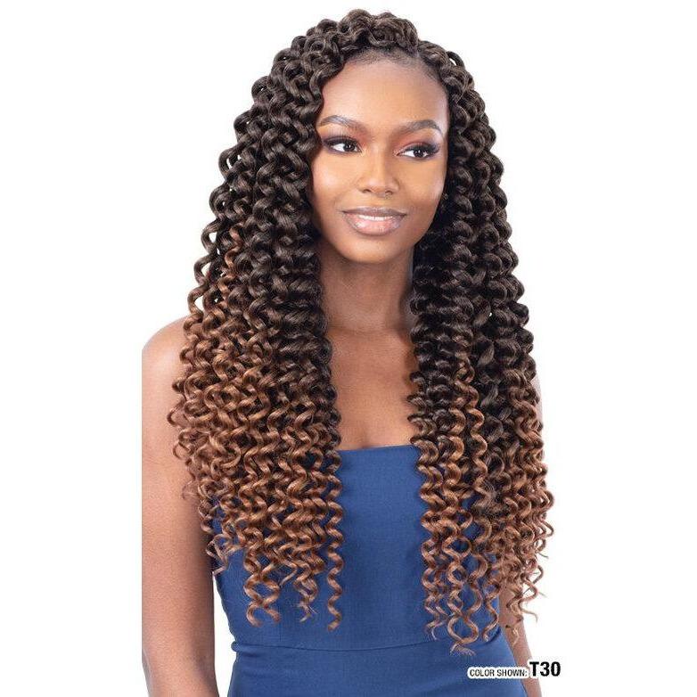FreeTress Braid 3X Shirley Curl 18" - VIP Extensions