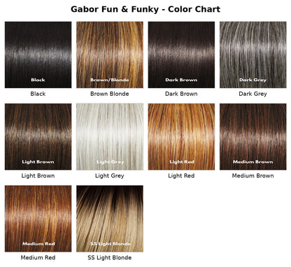 Gabor Fun & Funky Wig - color chart