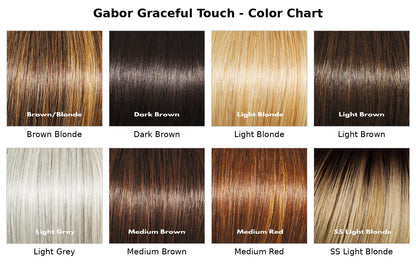 Gabor Graceful Touch Wig - color chart