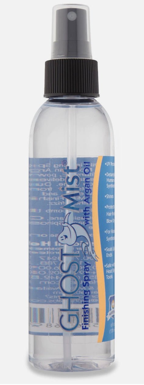 Ghost Mist Argan Oil Finishing Hairspray - Anti Frizz and Smoothing With Heat Protectant - VIP Extensions