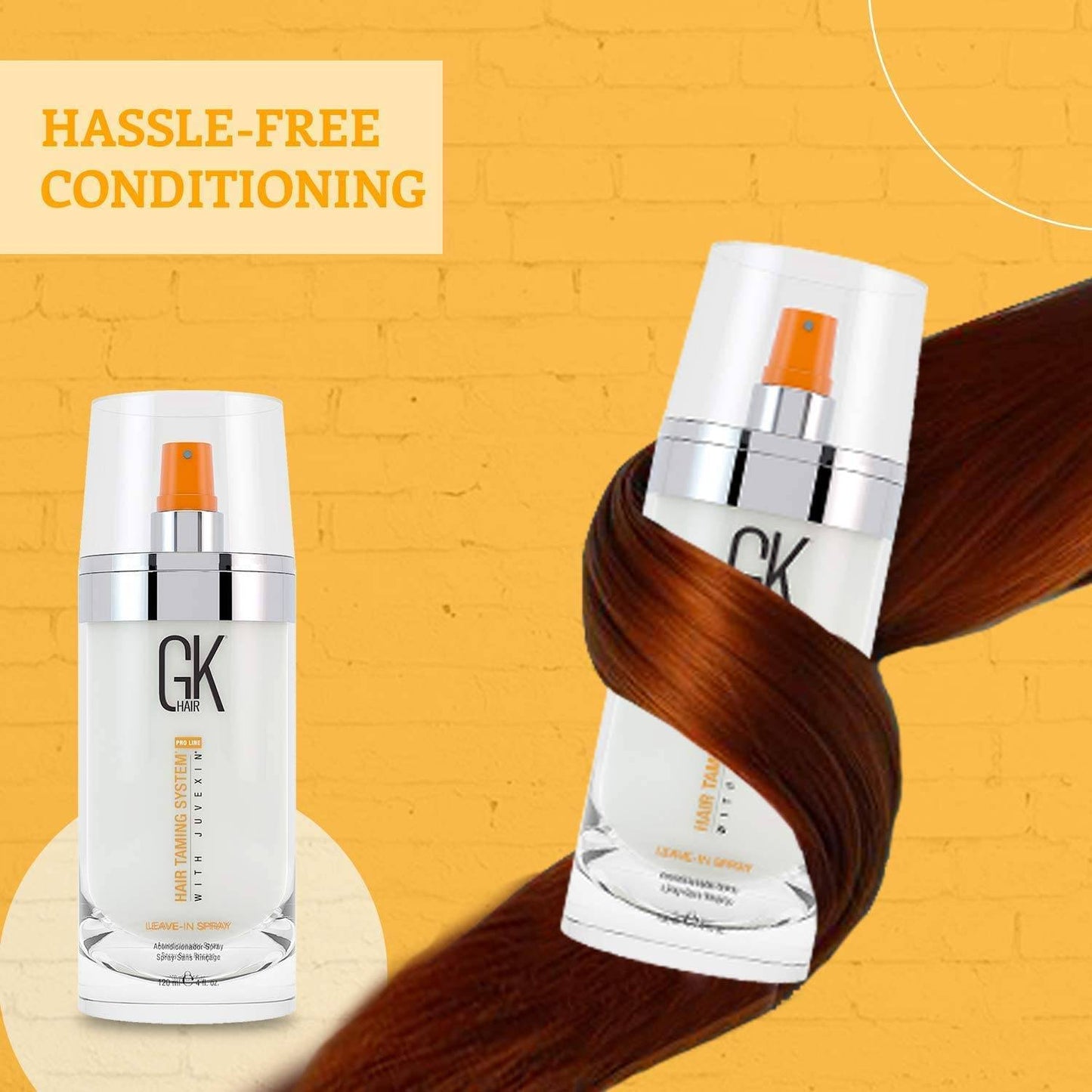 GK HAIR Global Keratin Leave In Conditioner Hair Spray (4 Fl Oz - VIP Extensions