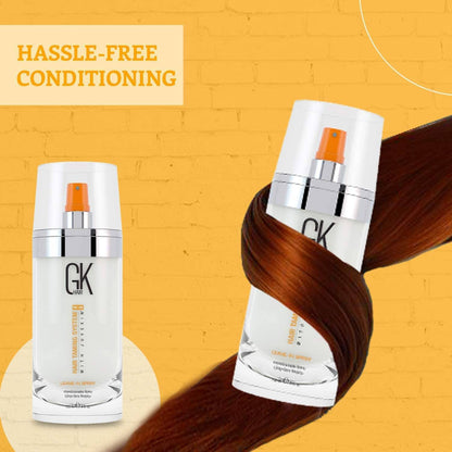 GK HAIR Global Keratin Leave In Conditioner Hair Spray (4 Fl Oz - VIP Extensions
