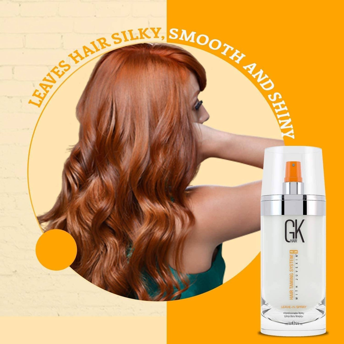 GK HAIR Global Keratin Leave In Conditioner Hair Spray (4 Fl Oz - VIP Extensions