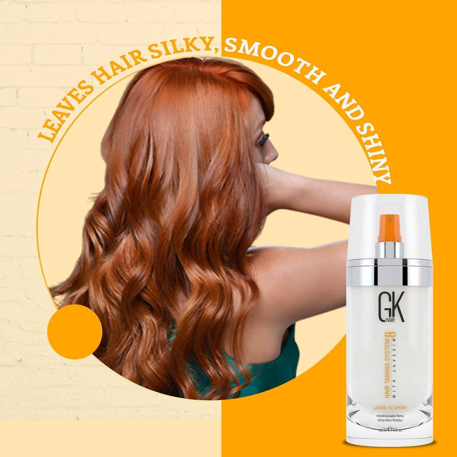 GK HAIR Global Keratin Leave In Conditioner Hair Spray (4 Fl Oz - VIP Extensions