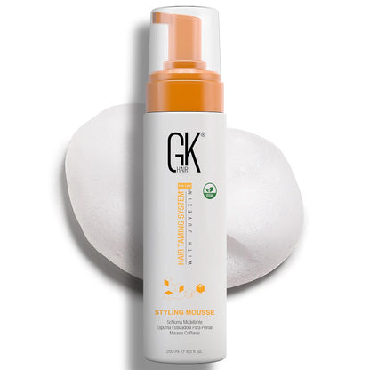 GK HAIR Global Keratin Volumizing Hair Styling Mousse (8.5 Fl Oz/250ml) - VIP Extensions
