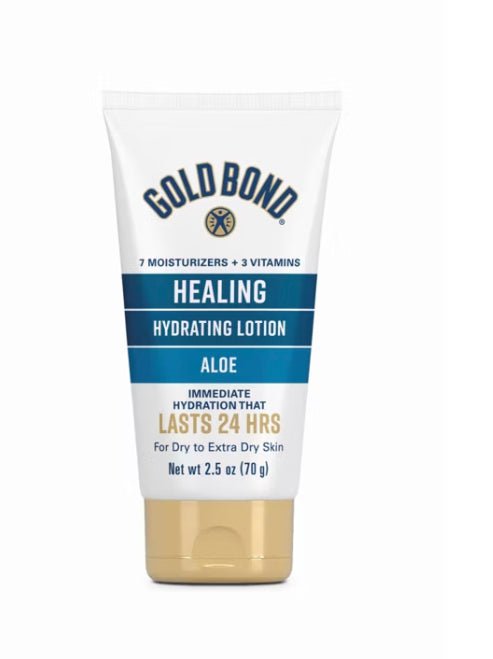 Gold Bond Healing Hydrating Lotion With Aloe 24HR Hydration 2.5 oz. - VIP Extensions