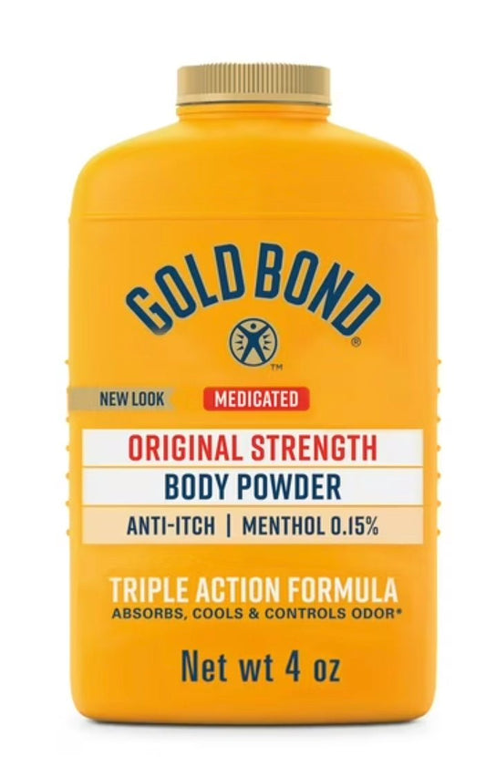 Gold Bond Medicated Original Strength Body Powder 4oz - VIP Extensions