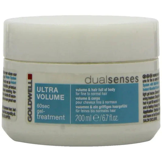 Goldwell Dual Senses Ultra Volume 60 Seconds Gel Treatment 200ml - VIP Extensions
