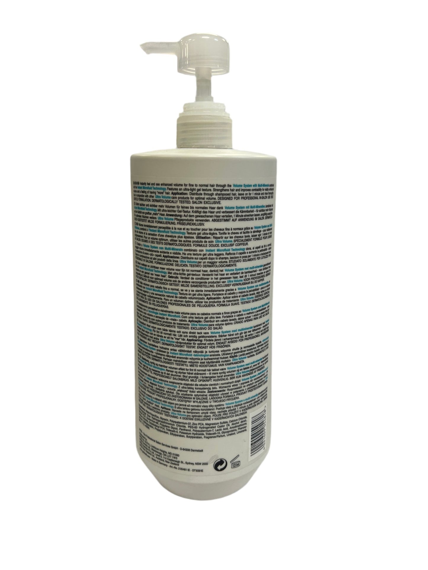 Goldwell DualSenses Ultra Volume Gel - Conditioner 1.5 Le - VIP Extensions