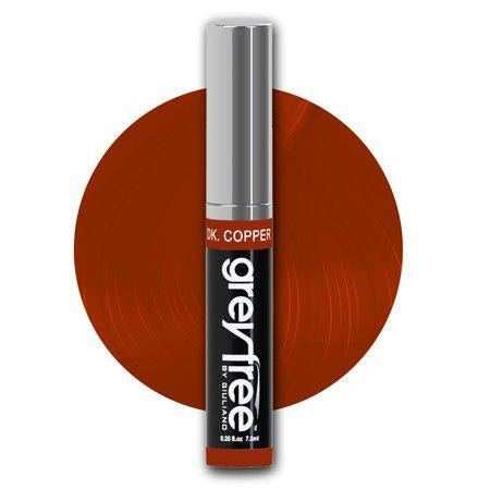 Greyfree Root Touch - Up Hair Mascara Temporary Gray Roots Concealer (Dark - Copper) - VIP Extensions