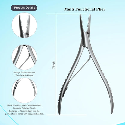 Hair Extension Two 2 Hole Plier - VIP Extensions