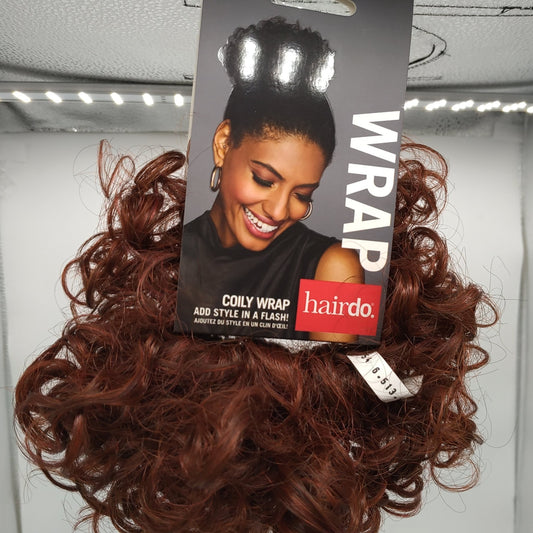 Hairdo Coily Wrap Hair Attachment for Instant Good Hair Days, R33/31 SPICE - VIP Extensions