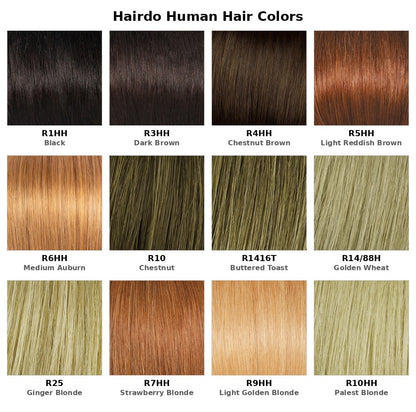 Hairdo Human Hair color chart - 12 shades
