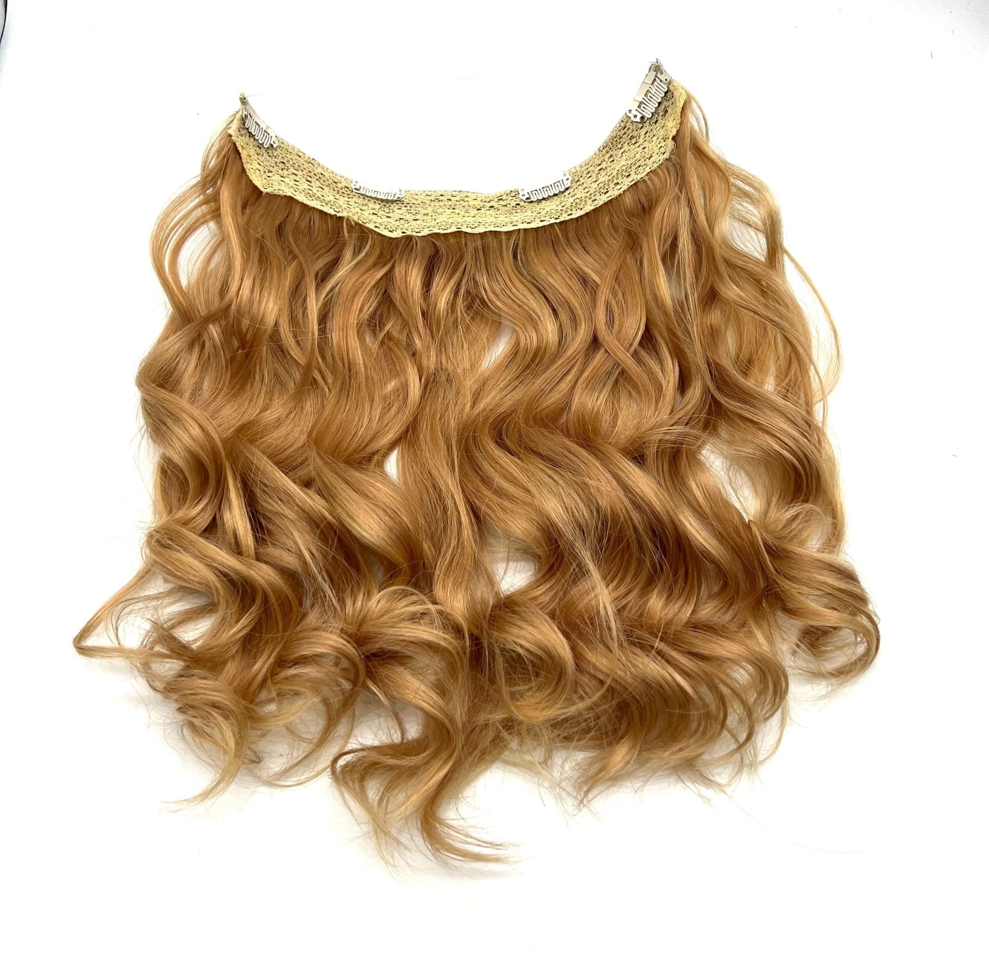 Halo Hair extensions Body Wave Real Human Hair 14'' - VIP Extensions