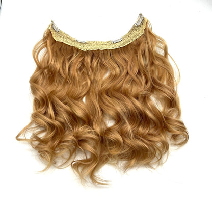 Halo Hair extensions Body Wave Real Human Hair 14'' - VIP Extensions