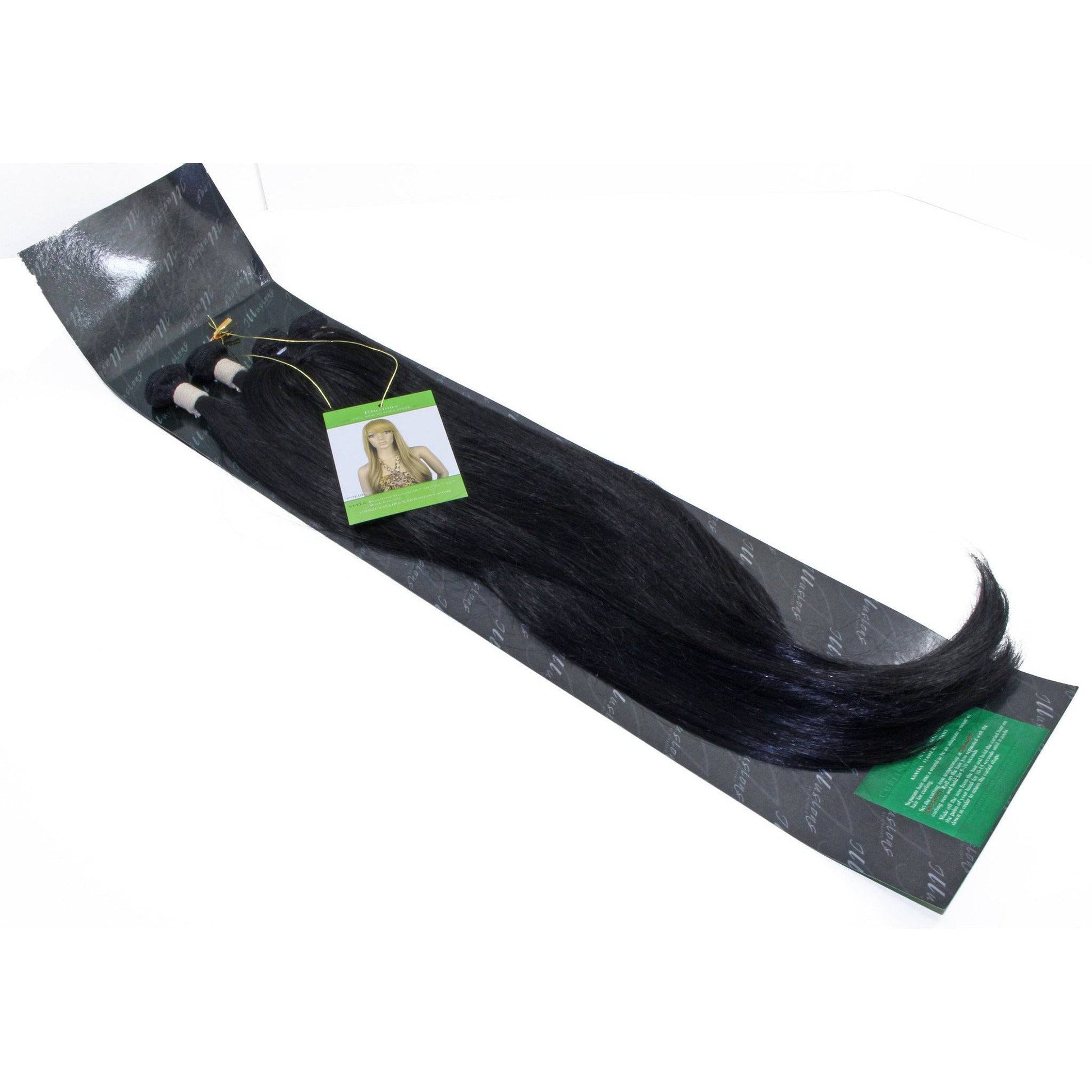 Illusions Brazilian Straight Bundle with Closure (4 pieces) - VIP Extensions