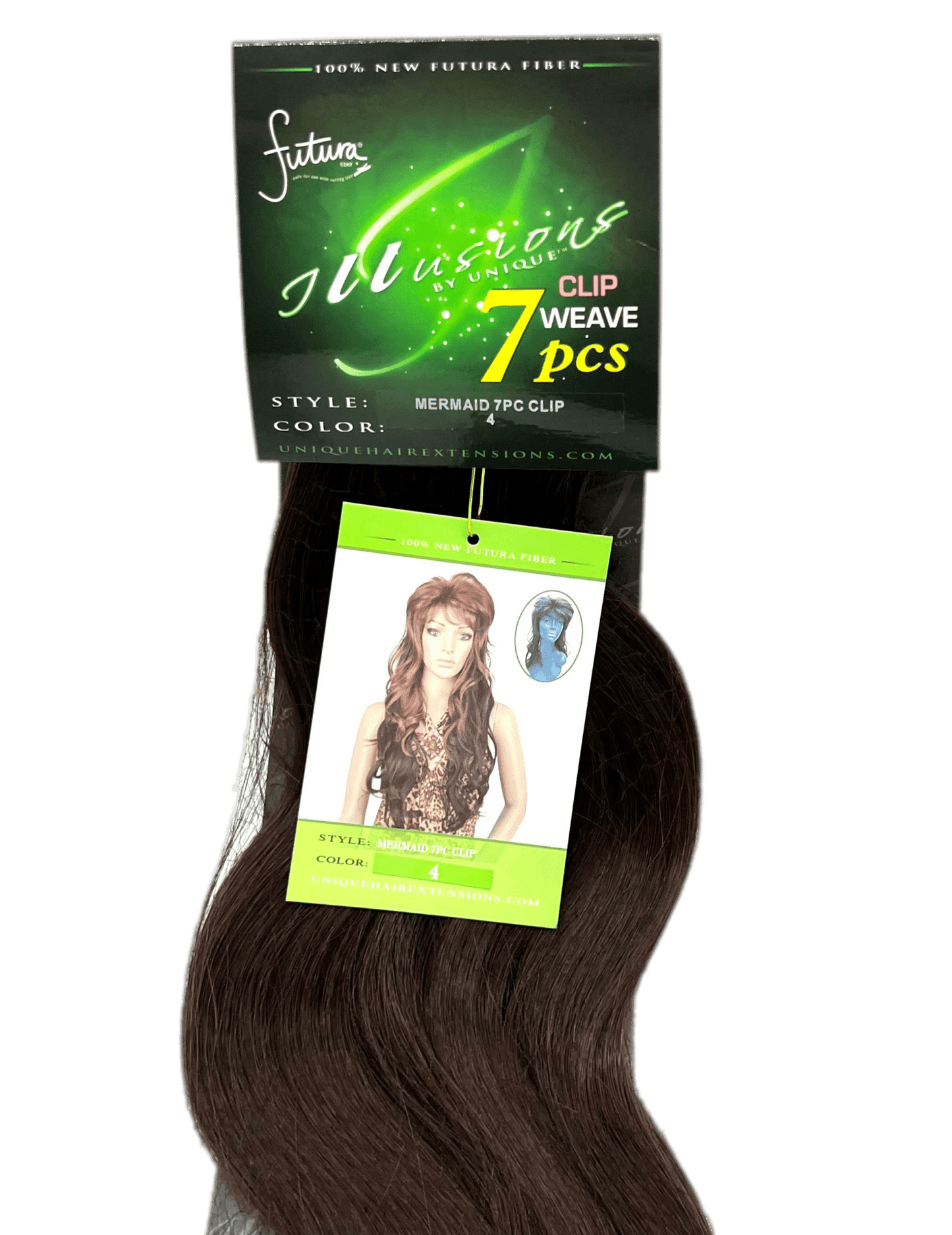 Illusions Collection Mermaid Clip (7 pieces Clip On) 22 inch - VIP Extensions