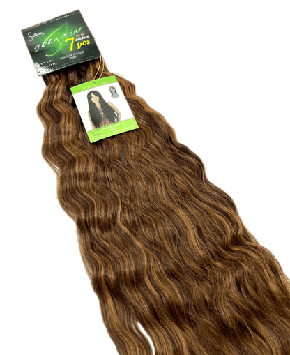 Illusions Collection Peacock Clip (7 piece Clip On) 22 Inch - VIP Extensions