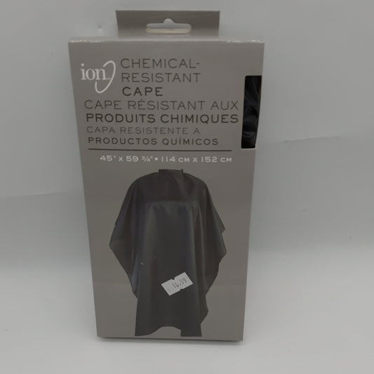 Ion Chemical - Resistant Cape 45" x 60" Black - NEW IN BOX - VIP Extensions