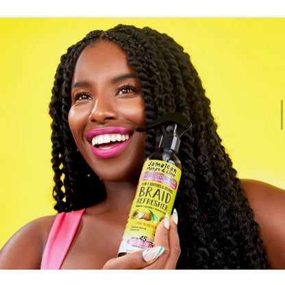 Jamaican Mango & Lime - Braid Your Way 6 - in - 1 Soothes & Revives Braid Refresher - VIP Extensions
