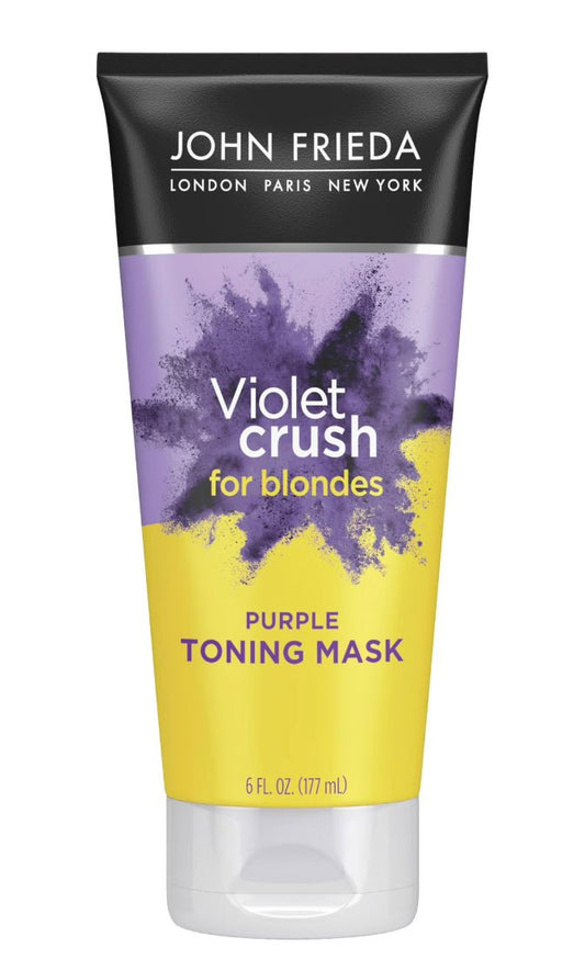 John Frieda Purple Shampoo Deep Conditioning Purple Toning Mask fl 6 Oz - VIP Extensions