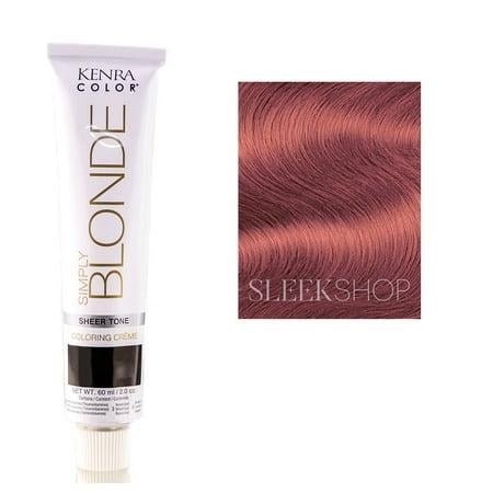 Kenra Color Simply Blonde Sheer Tone Coloring Creme, 2 oz - Rose