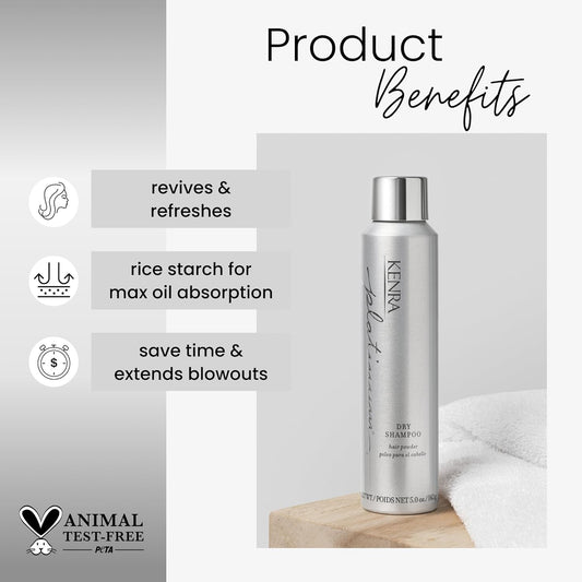 Kenra Platinum Dry Shampoo 5 fl oz - VIP Extensions