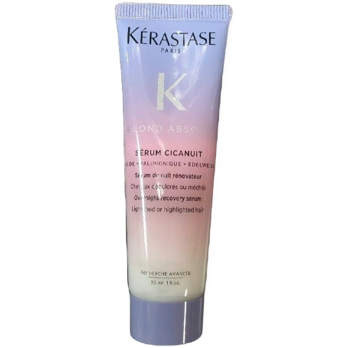 Kérastase Blond Absolu Sérum Cicanuit Overnight Recovery Serum 1 oz Travel Size - VIP Extensions