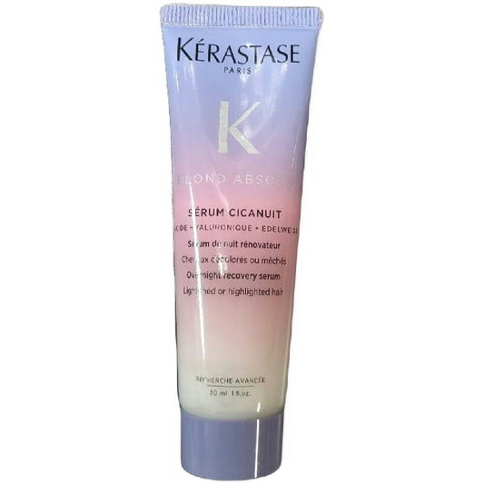 Kérastase Blond Absolu Sérum Cicanuit Overnight Recovery Serum 1 oz Travel Size - VIP Extensions