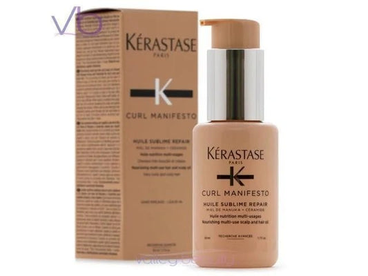 Kérastase Curl Manifesto Huile Sublime Repair Hair & Scalp Oil 1.7 oz - VIP Extensions