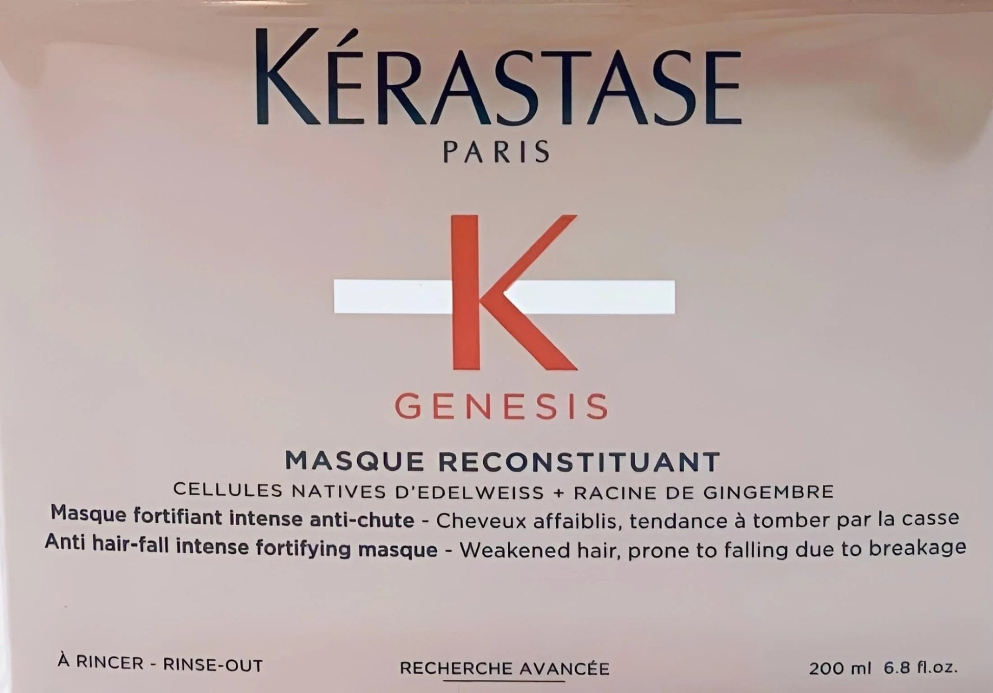 Kérastase Genesis Masque Reconstituant Fortifying Hair Mask 6.8 oz - VIP Extensions