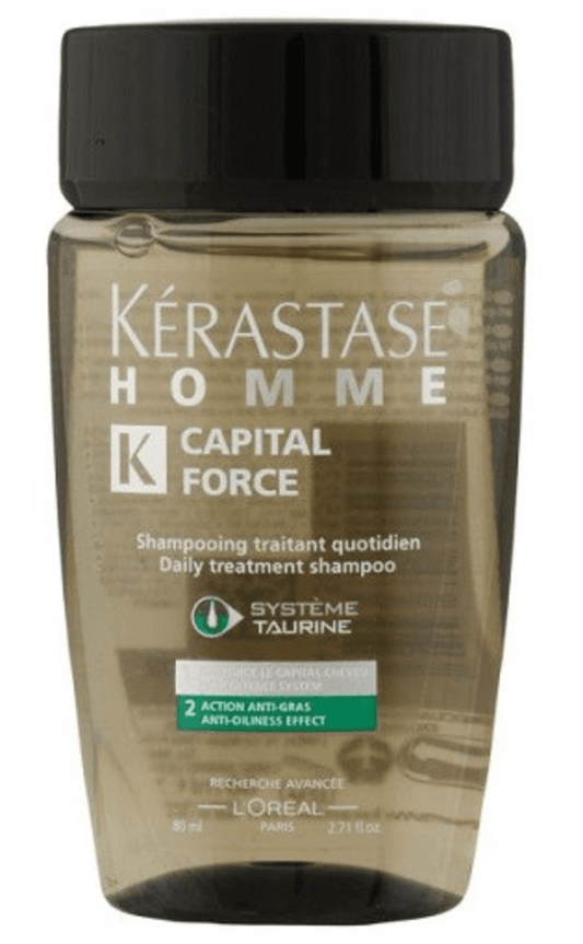 Kerastase – Homme Bain Capital Force système Taurine anti - Oiliness – Line Homme – 80 ml - VIP Extensions