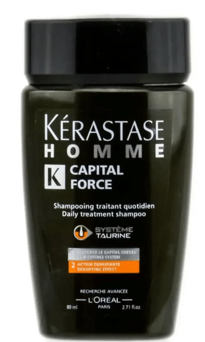 Kerastase Homme Capital Force Daily Treatment Shampoo 2.7oz - VIP Extensions