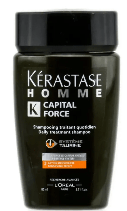 Kerastase Homme Capital Force Daily Treatment Shampoo 2.7oz - VIP Extensions
