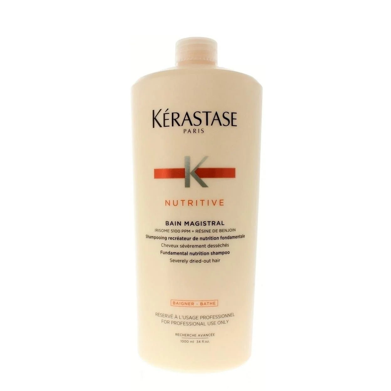 Kérastase Nutritive Bain Magistral Fundamental Nutrition Shampoo 34 oz - VIP Extensions