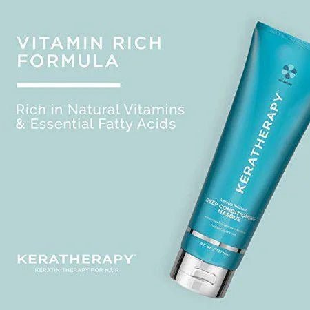 Keratherapy Keratin Infused Deep Conditioning Masque 8oz New - VIP Extensions