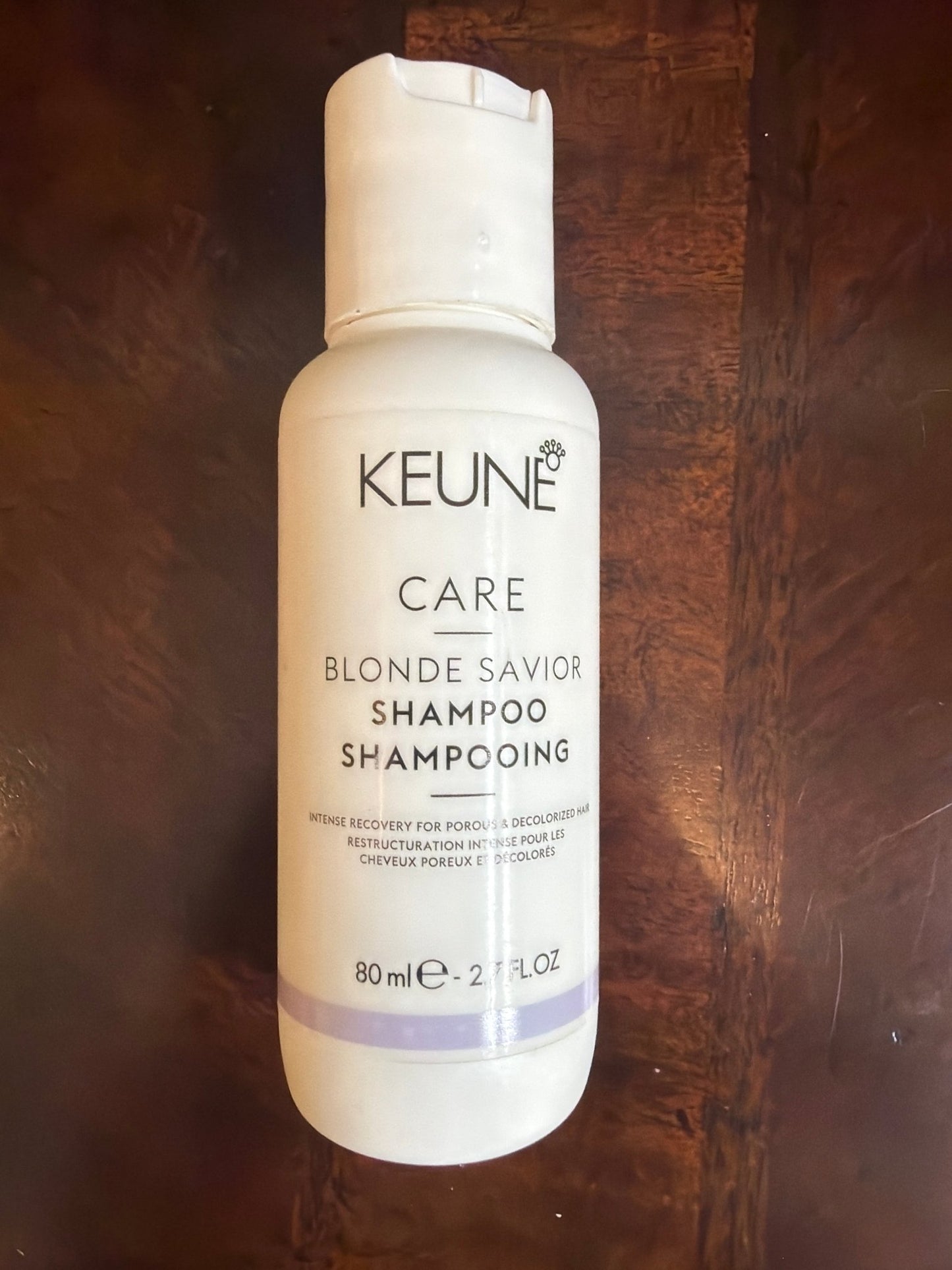 Keune Care Blonde Savior Shampoo 2.7 fl oz / 80ml - VIP Extensions