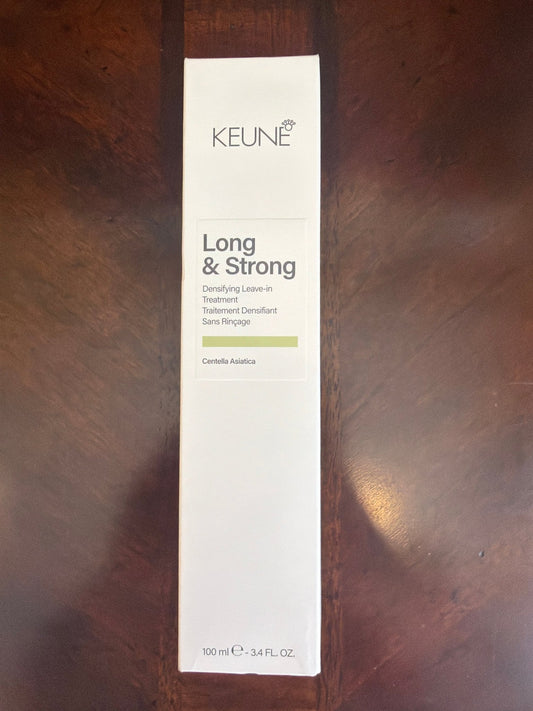 Keune Long & Strong Densifying Leave - in Treatment with Centella Asiatica 3.4 fl oz / 100ml - VIP Extensions
