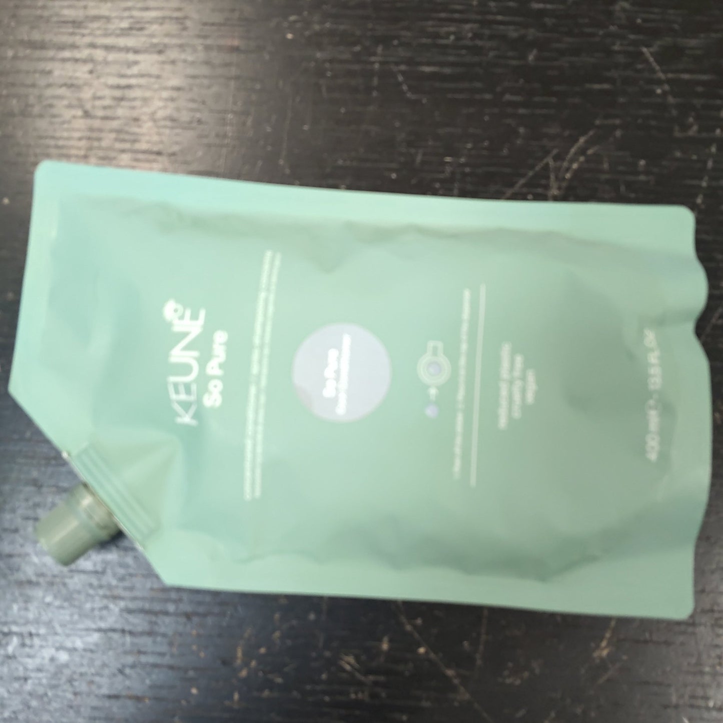 KEUNE So Pure Cool Silver Conditioner, Anti - Brass and Color Protecting Hydration 13.5oz - VIP Extensions