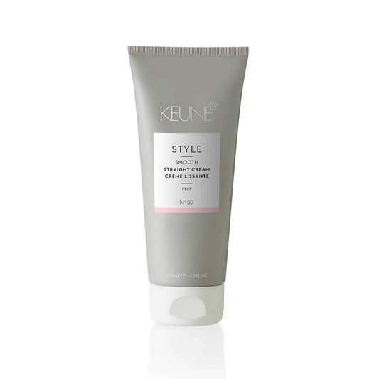 Keune Style Straight Cream, Heat - Activated & Anti - Frizz Cream for Smooth Hair, 6.8 Fl Oz - VIP Extensions