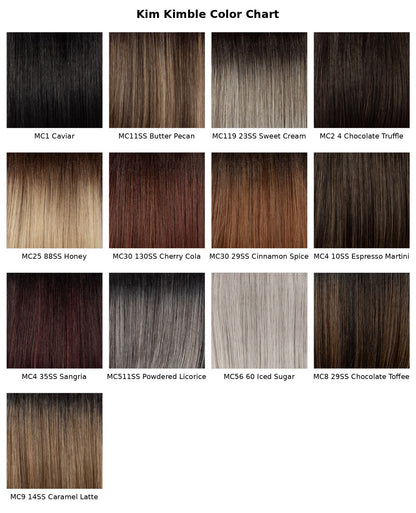 Kim Kimble Color Chart