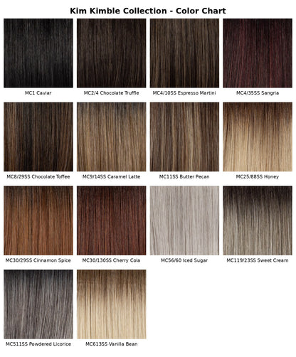 Kim Kimble Collection color chart