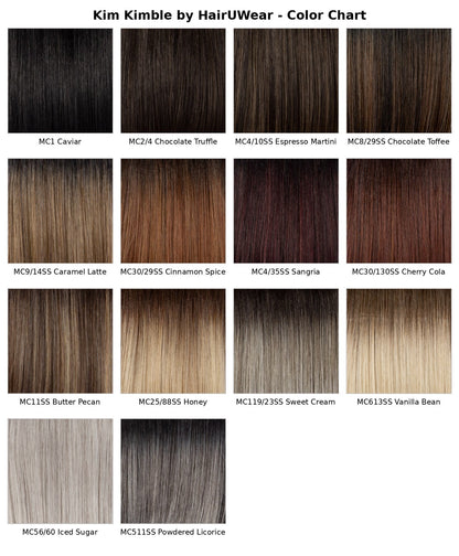Kim Kimble color chart