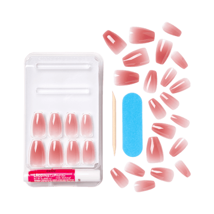 KISS Bare but Better Nails Nude Drama - VIP Extensions