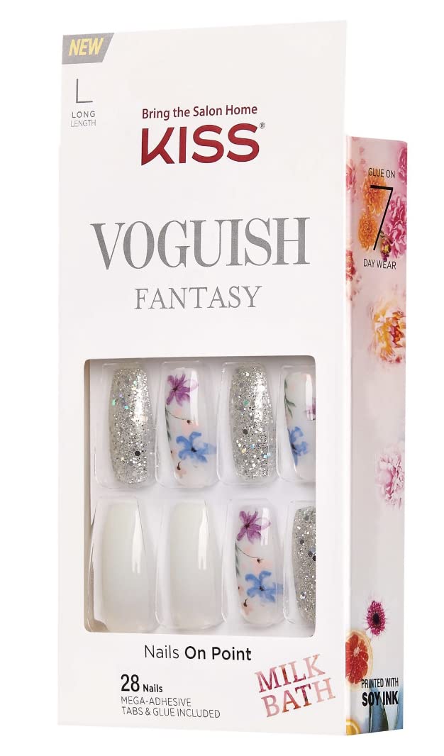 KISS Voguish Fantasy Nails Ready - to - Wear - VIP Extensions