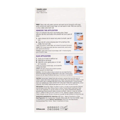 KISS Voguish Fantasy Nailsc Ready - to - Wear - VIP Extensions