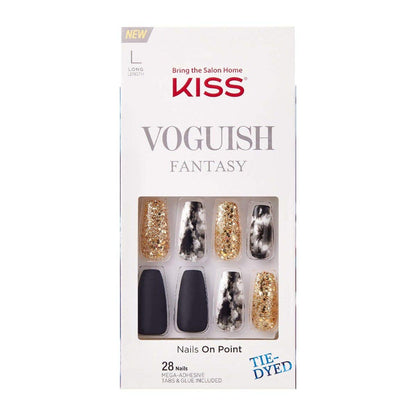 KISS Voguish Fantasy Nailsc Ready - to - Wear - VIP Extensions