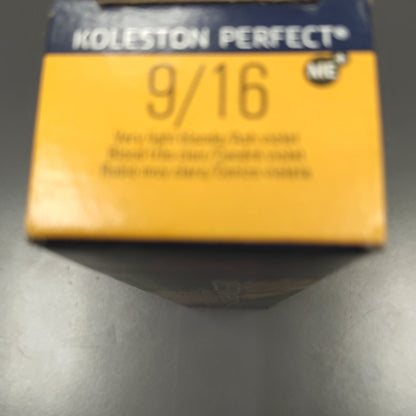 Wella Koleston Perfect Permanent Creme Hair Color, 2 oz - 9/16 Very Light Blonde Ash Violet