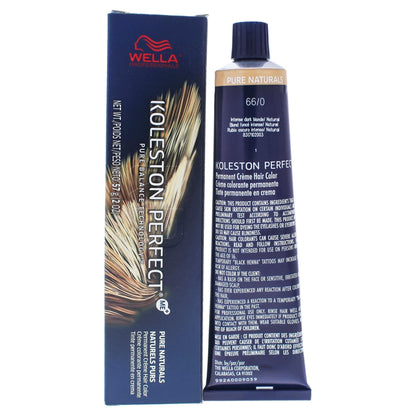 Wella Koleston Perfect Permanent Creme Hair Color, 2 oz - 66/0