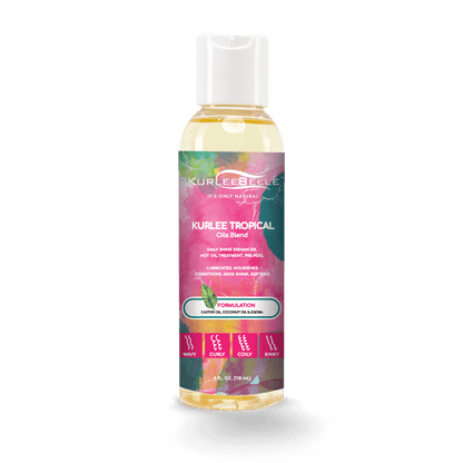KurleeBelle Kurlee Tropical Oils Blend 4oz - VIP Extensions